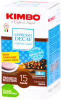 Kimbo - Decaf Formula Bar - 15 E.S.E. Pads Kimbo - Decaf Formula Bar - 15 E.S.E. Pads