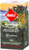Amici Servings - Espresso - 18 E.S.E. Pads Amici Servings - Espresso - 18 E.S.E. Pads