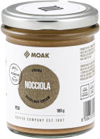 Moak Crema - Haselnuss - Glas 180g Moak Crema - Haselnuss - Glas 180g