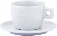 Moak Uno - Café Crème - 6 Tassen mit Unterteller Moak Uno - Café Crème - 6 Tassen mit Unterteller