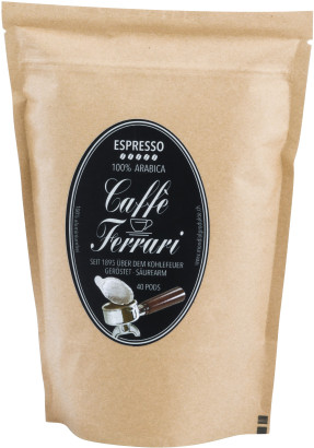 Ferrari - Espresso - 40 E.S.E. Pads (Beutel)